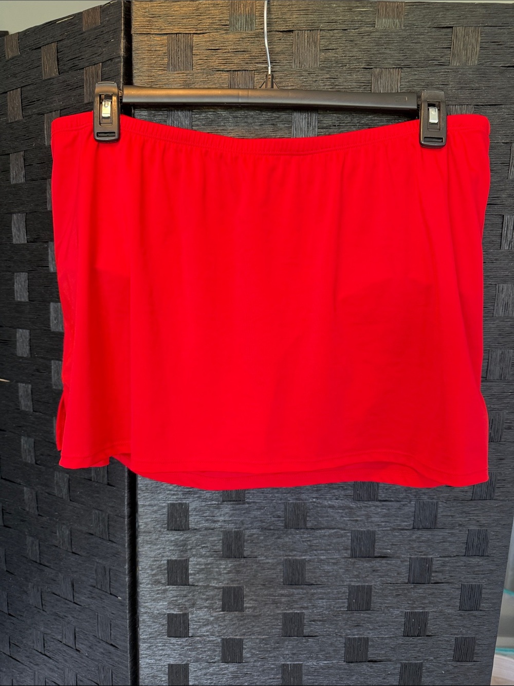 Women's Red Swim Skirt Size 18 Cacique NWOT